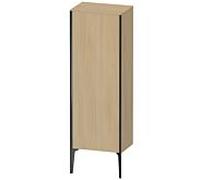 XViu Duravit haute XV1326RB271 50x36x133cm, noir mat, porte à droite, chêne méditerranéen
