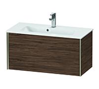 Duravit Meuble sous-vasque XViu XV40790B121 81 x 40 x 39 cm, 2000 foncé, coulissant match1, suspendu, champagne mat