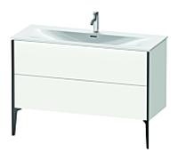 XViu Duravit vasque XV43040B218 121 x 59, 2000 x 48 cm, match1 mat, 2 blanc