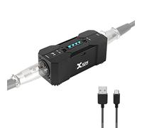 Xvive P1 Alimentation fantôme 12 V/48 V Rechargeable par USB à Faible Bruit pour Microphones à condensateur, Studios d'enregistrement, équipement Audio