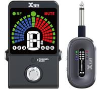 Xvive P58 Système de pédale de guitare sans fil avec émetteur 5,8 G et récepteur de pédale