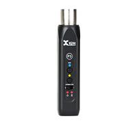 Xvive Récepteur audio Bluetooth P3 Connecteur XLR 3p Batterie rechargeable Noir
