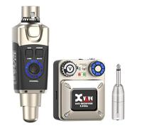 Xvive U45 Système de moniteur intra-auriculaire sans fil avec émetteur et récepteur 5,8 GHz