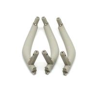 XVMKFCF poignée de porte intérieure Garniture De Panneau De Poignée De Porte De Remplacement Compatible Avec BMW Pour X5 X6 F15 F16 2014 2015 2016 2017 2018 OE 51417292243(LHD 3PCS Oyster)