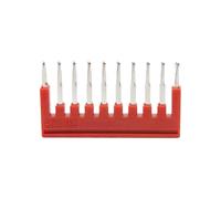 XVPTGKY 1 pièce FBS 10-3.5 Cavalier de câblage 3/5/10 broches PT1.5 TW/QU 1,5 mm Connecteur DIN Rail Bornier Accessoires Pont enfichable FBS10-3.5 (FBS 10-3.5, pour PT1.5-QU)