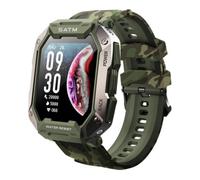 XWatch Pro Militaire MT1 Vert Militaire - Montre connectée Homme, Militaire, Ultra résistant, Natation, Sms, Sport, Santé, Aventure,