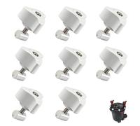 XwaYexa A20215 Lot de 8 fixations de couvercle de filtre de cartouche, ajustement parfait pour les filtres Fluval FX2, FX4, FX5, FX6, pince de verrouillage de rechange pour joint sécurisé du couvercle