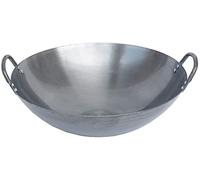 XWBLDBDFC Wok Wok en acier carbone anti-adhésif forgé à la main 50 cm