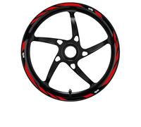 XWDPDNHHD Autocollant De Roue De Moto, Bande De Jante pour Aprilia RSV4 Dorsoduro Shiver 750 900 Rs125 Tuono 660 RS660 GPR150 Autocollants Bord de Jante(Couleur 4)
