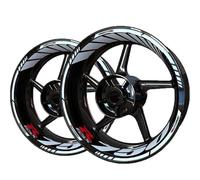 XWDPDNHHD Autocollant Réfléchissant Jante De Moto pour Suzuki GSXR750 GSXR 750 Autocollants pour Moyeu De Roue Autocollants pour Jantes Bandes De Jante Autocollants Bord de Jante(Couleur 10)