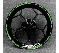 XWDPDNHHD Autocollant Réfléchissant pour Jante De Moto pour K&awasaki Z750 Z750 Stripe Stickers Decals Rim Stripe Tape Autocollants Bord de Jante(Couleur 2)