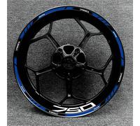 XWDPDNHHD Autocollant Réfléchissant pour Jante De Moto pour K&awasaki Z750 Z750 Stripe Stickers Decals Rim Stripe Tape Autocollants Bord de Jante(Couleur 4)