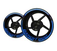 XWDPDNHHD Autocollant Réfléchissant pour Jante De Moto pour Suzuki Bandit 600, Autocollants pour Moyeu De Roue, Bandes De Jante, Bande De Jante Autocollants Bord de Jante(Couleur 1)