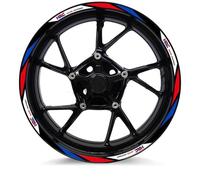 XWDPDNHHD Autocollants Jantes Autocollant De Jante De Roue De Moto pour H&Onda CBR 1100 CBR1000RR 600RR 125 CBR650/500/300/250 R Stripe Decal Tape Accessories(Couleur 1)