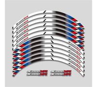 XWDPDNHHD Autocollants Jantes Autocollants De Jantes De Moto, Bandes Réfléchissantes, Accessoires pour B&MW S1000XR S1000 XR S 1000XR S1000xr(Couleur 1)