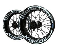 XWDPDNHHD Autocollants Jantes Kit D'autocollants pour Jantes De Moto pour Y&amaha XT660 XT 660, Ensemble De Bandes De Pneus Étanches, Autocollants, Autocollants(Couleur 10)