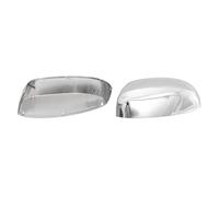 XWDPDNHHD Boîtier De Rétroviseur Extérieur Pour Chevy Pour Silverado 1500 2007-2013 25788155 Coques De Rétroviseur Rétroviseur Boîtiers(Chrome)