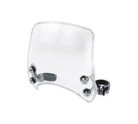 XWDPDNHHD Déflecteur De Vent Pare-Brise Moto 39 Mm-41 Mm pour Harley Sportster 883 X48 Iron 1200 Superlow Roadster. Para-Brise(Clair)