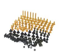 XWDPDNHHD Écrous et boulons Boulon De Carénage De Moto pour Ducati Diavel Carbon XDiavel/S 848 Evo Multistrada 1200 950 1260 Fixation De Pare-Brise Vis(Or)