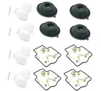 XWDPDNHHD Kit De Réparation Carburateur Moto pour Kawasaki, pour Ninja, pour ZX600, pour ZX6R 1995-1997, Pièces Diaphragme À Flotteur Réparation Carburateur
