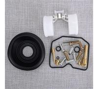 XWDPDNHHD Kit De Réparation Carburateur Moto pour Kawasaki Prairie 360 KVF360 2003-2013, Vis Et Joints Pointeau Flotteur Réparation Carburateur