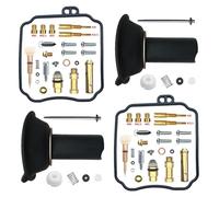 XWDPDNHHD Kit De Réparation Carburateur Moto pour Yamaha V-Star Dragstar XVS650 Kits Diaphragme À Vide Piston en Caoutchouc Réparation Carburateur(Set 9)