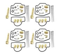 XWDPDNHHD Kit De Réparation De Carburateur pour Moto pour Suzuki RGV250 RGV 250 SP RS 250 (Aiguille, Siège, Piston, Diaphragme, Flotteur) Réparation Carburateur(4 Ensemble)