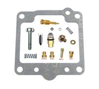 XWDPDNHHD Kit de réparation de Reconstruction de carburateur Kit De Réparation De Carburateur De Moto pour Suzuki DR 600 S H/J/K E18 1985-1989 DR600 DR600S Pièces De Carburateur(Noir 1)