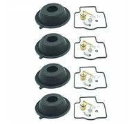 XWDPDNHHD Kits De Réparation Carburateur pour Moto pour Kawasaki pour ZXR750 1989-1995, Piston À Dépression, Membrane, Pièces Diaphragme Réparation Carburateur