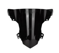 XWDPDNHHD Pare-Brise Moto pour BMW S1000 RR 2015-2018 Déflecteurs d'air Double Bulle Transparents, Extension De Spoiler Pare-Brise De Vent(Noir)