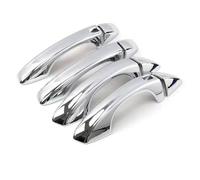 XWDPDNHHD Protection De Poignée De Porte Extérieure Avant Et Arrière Pour VW Pour Golf 7 MK7 MK7.5 (2014-2019) Porte Poignées Couvre(Argent,Type 2)