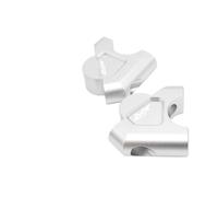 XWDPDNHHD Rehausseur de Guidon Rehausseur De Guidon De Moto pour BMW S 1000 XR S1000 R 1250 RT 1200 R1250 R1200 S1000XR R1250RT R1200R R1250R Pinces de Fixation(Argent 5)