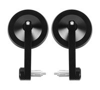 XWDPDNHHD Rétroviseur Latéral Convexe pour H&Onda X-ADV 750, pour CB650R pour CB1000R, Montage en Bout De Guidon. Collapsible Mirror