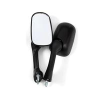 XWDPDNHHD Rétroviseur Latéral Moto pour H&Onda pour CBR250RR, pour CBR400RR, VFR400, RVF400, NSR250R, avec Réflecteur Gauche Et Droit. Collapsible Mirror(Noir 1)