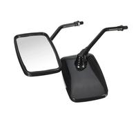 XWDPDNHHD Rétroviseurs De Moto Rectangulaires À Filetage De 10 Mm pour H&Onda NRX1800 VTX1300 VTX1800. Rétroviseur Réflecteur. Collapsible Mirror(Noir)