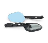 XWDPDNHHD Rétroviseurs Latéraux pour Moto pour B&MW R1250GS Adventure F850GS 2019-2023, avec Réflecteurs Gauche Et Droit. Collapsible Mirror(Titane)