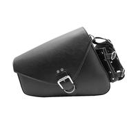 XWDPDNHHD Sacoche de Selle Sac De Selle De Moto Rétro pour Harley Sportster XL883, Sacoche en Cuir PU Noir, Paquet De Bagages avec Pièces De Sac De Bouilloire Sac de Rangement(Grand)
