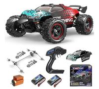 XWELO Voitures télécommandées sans balais 1:18 pour garçons et adultes (18426), 4WD tout-terrain RC camion haute vitesse rapide 50+ km/h, voiture télécommandée étanche 4 x 4 avec 2 piles rechargeables