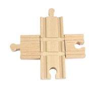 Xweptuy Accessoire de Gare ferroviaire en Bois, Voies transversales, Compatible avec Les Grands Trains Jouets Classiques