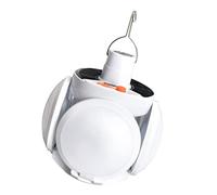 Xweptuy Ampoule solaire pliante, lumière blanche, LED de charge, 300W, Rechargeable, étanche, d'urgence, USB, lampe lumineuse de jardin