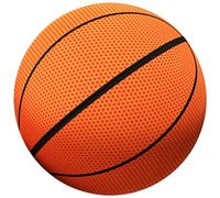 Xweptuy Ballon de Basket Silencieux, Taille 7. (9, 5 Pouces) Ballon de Basket sans air à Haute élasticité, Mousse Amovible avec Housse zippée pour la Maison et l'intérieur des Enfants 6 Ans et Plus