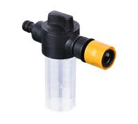 Xweptuy Connecteur de Pistolet de pulvérisation Mousse pour Tuyau d'arrosage, Tuyau Nettoyage Voiture, pulvérisateur d'eau, Pistolet pulvérisation Mousse Jardin, 3 pièces