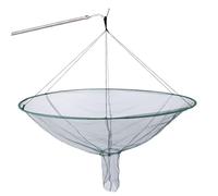 Xweptuy Drop Net dia..Filet de pêche à la jetée Portable 39 Pouces avec Une Structure à Double Ligne Coupable de Poisson Ouverture o