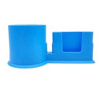 Xweptuy Porte-Plate-Forme à Paddle avec Support de téléphone, Tasse en Plastique à Paddle avec Trou de vidange, Repose-Fil Repose-Pire Accessoires pour Les Amateurs Paddleboard, Bleu