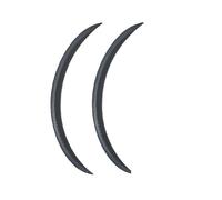 XWHYLL Bavettes de Voiture Garde Boue Universel pour Passage Roue Voiture Élargisseurs d'ailes Protecteurs Lèvres Sourcils Garnitures(Carbon Fiber-32)