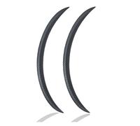 XWHYLL Bavettes de Voiture Garde Boue Universel pour Passage Roue Voiture Élargisseurs d'ailes Protecteurs Lèvres Sourcils Garnitures(Carbon Fiber-43)