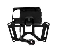 XWHYLL GPS pour téléphone pour Z1000SX pour Z 1000 pour SX 2017-2020 Support Guidon Réglable Moto Navigation GPS pour pour N&INJA Navigation pour Moto(Black2)