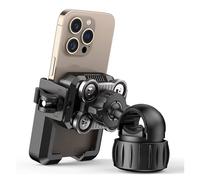 XWHYLL GPS pour téléphone Support De Téléphone Moto Double Amortisseur Vibrations Ne Bloque Pas L'appareil Photo Vélo Guidon Accessoires Navigation pour Moto