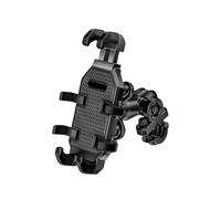 XWHYLL GPS pour téléphone Support De Téléphone Moto Réglable À 360° avec Antivol Et Amortisseur Vibrations Installation sur Guidon Universel Navigation pour Moto