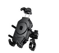 XWHYLL GPS pour téléphone Support De Téléphone pour Moto avec Amortisseur Verrou Sécurité À Grande Vitesse Antivol Convient pour Vélo Navigation pour Moto(Handblebar)
